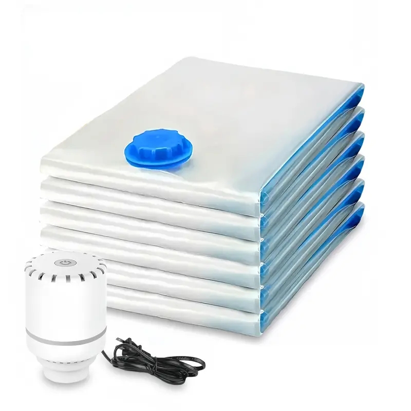 Food Storage Vacuum Seal Bags - Pompa Elettrica per Sacchetti Sottovuoto, Pompa