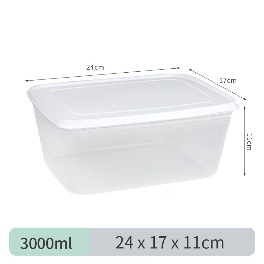 Food Storage Vegetables - Contenitore Impilabile per Frigorifero, Scatola Trasparente