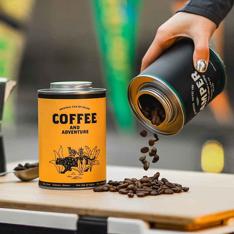 Food Storage For Camping - Contenitore Sigillato per Chicchi di Caffè,