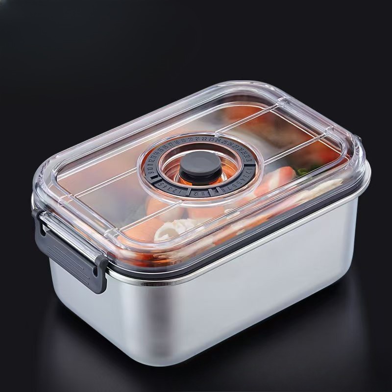 Food Storage Underground - Contenitore per Alimenti Sottovuoto in Acciaio
