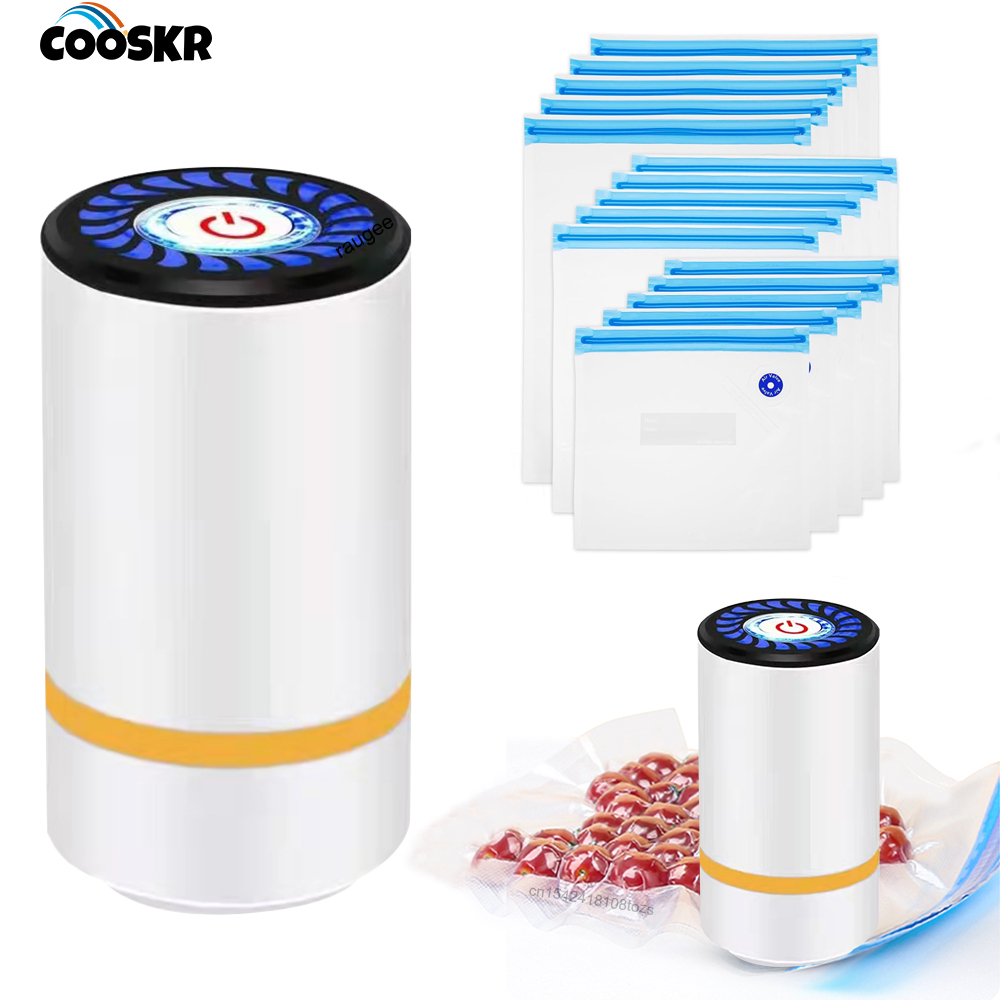 Food Storage Vacuum Seal Bags - Pompa d'aria elettrica Pompa d'aria automatica