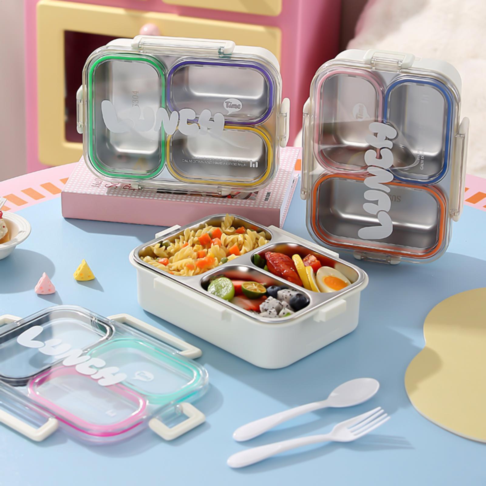 Food Storage Dividers - Contenitore per il pranzo in acciaio