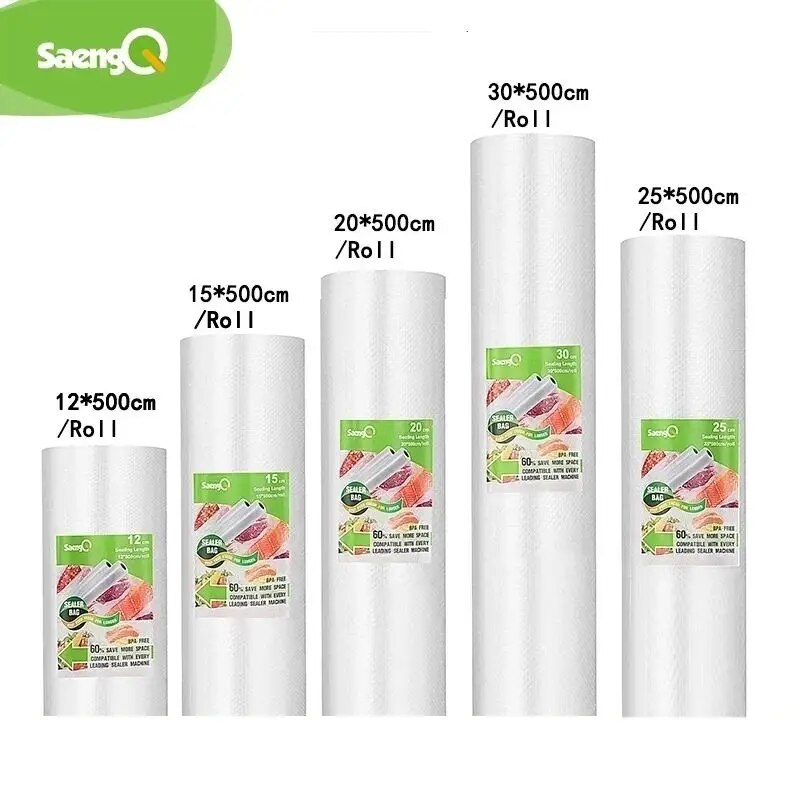 Food Storage Vacuum Seal Bags - Sacchetti sottovuoto SaengQ per alimenti sottovuoto