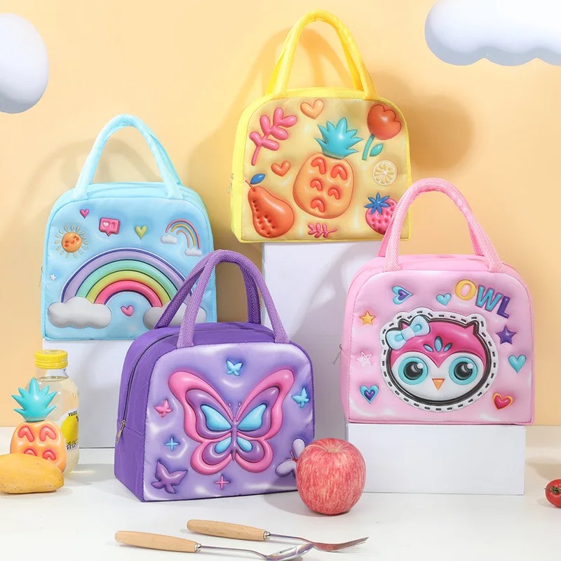 Food Storage Aluminum - Borsa per il pranzo per bambini