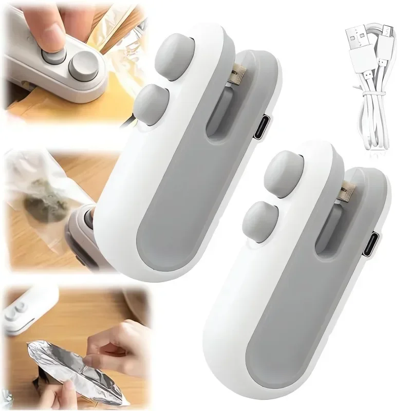 Food Storage Vacuum Seal Bags - Mini Sigillatore 2 in 1 Sigillatura