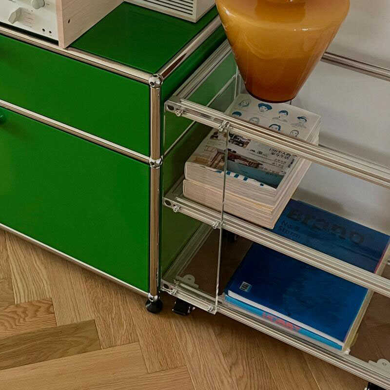 Food Storage Medieval - Carrello per alimenti mobile con profilo