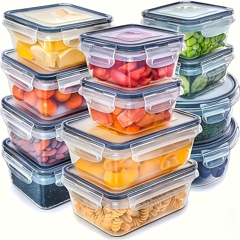 Food Storage Vegetables - Set da 8 Pezzi: 4 Contenitori
