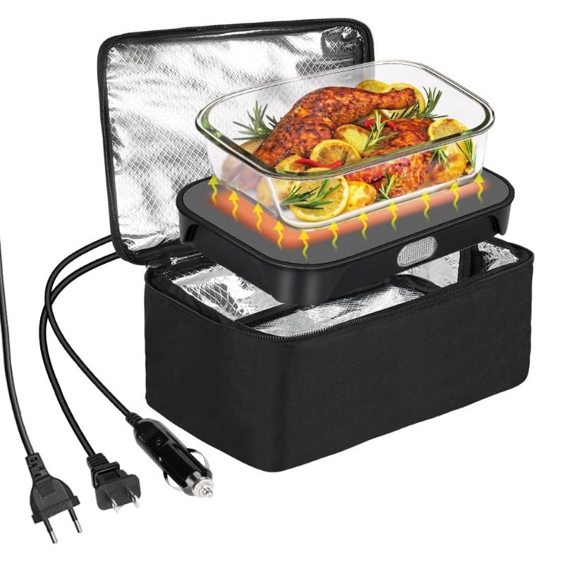 Food Storage Aluminum - Scatola per il pranzo con riscaldamento