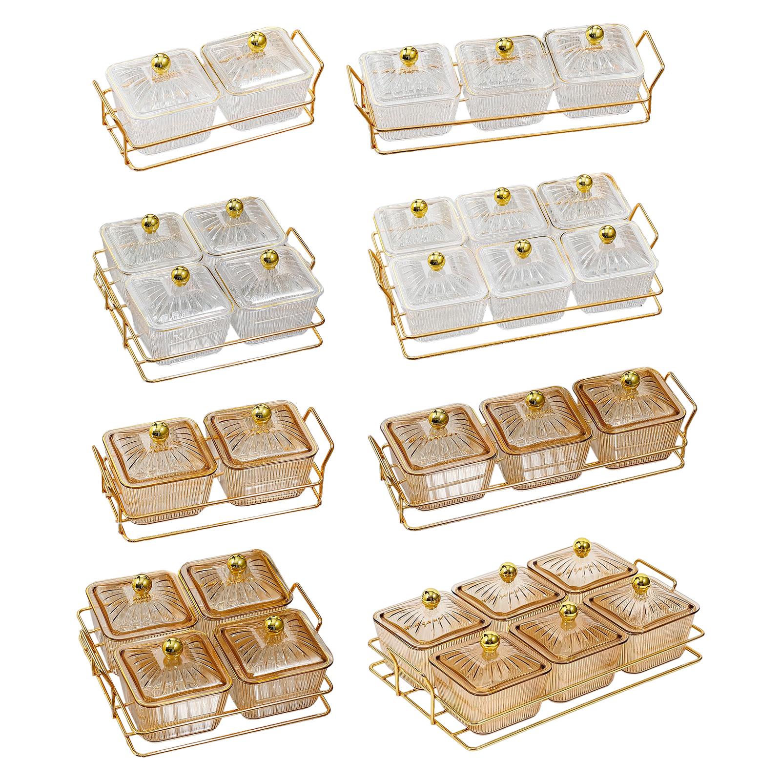 Food Storage Dividers - Piatto da portata diviso creativo con
