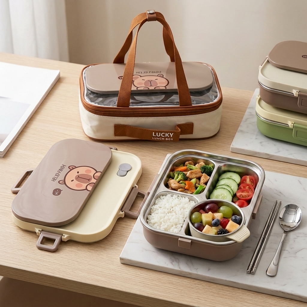 Food Storage Underground - Set di Contenitori per Pranzo in