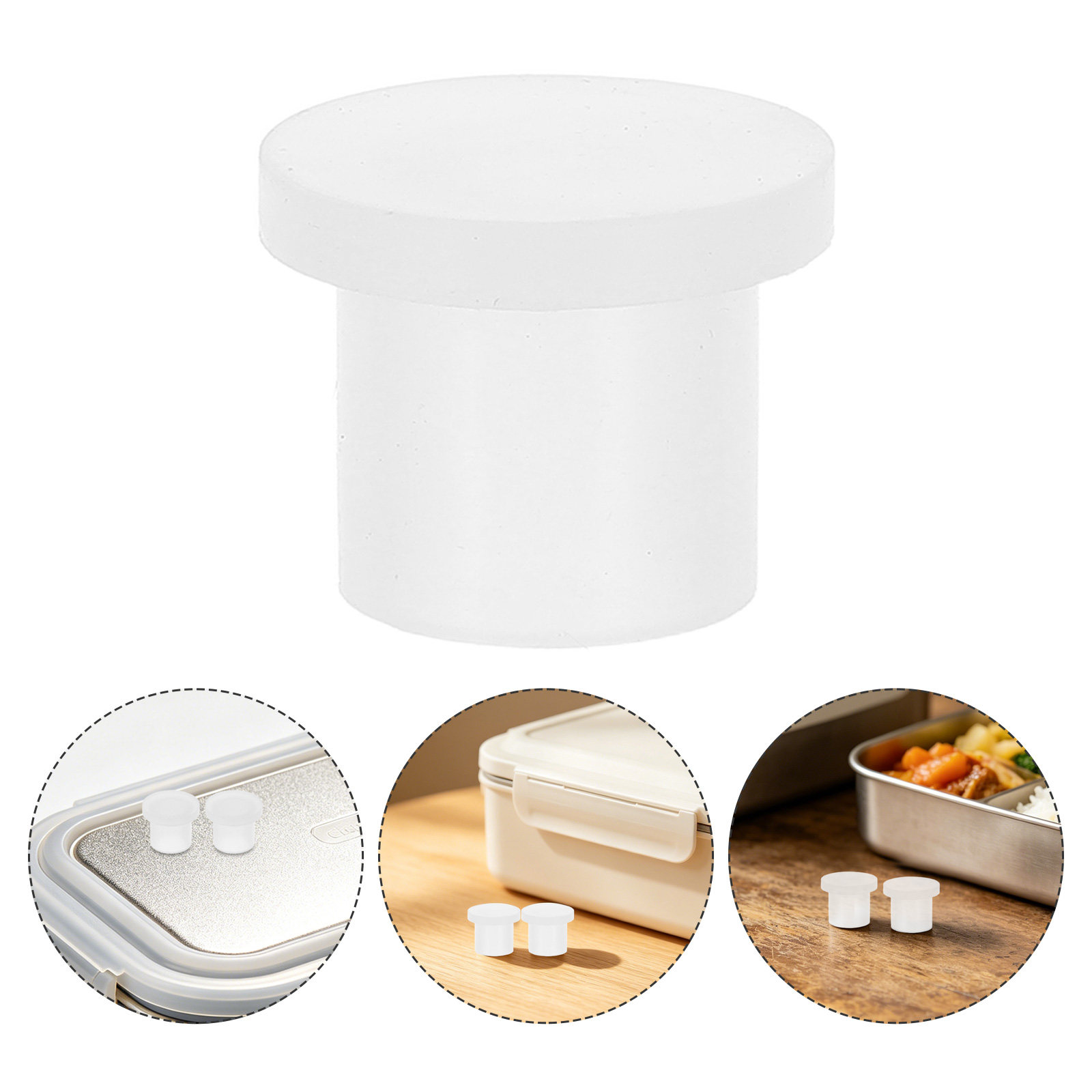 Food Storage Vacuum Seal - 10 Pezzi Tappi di Sfiato per
