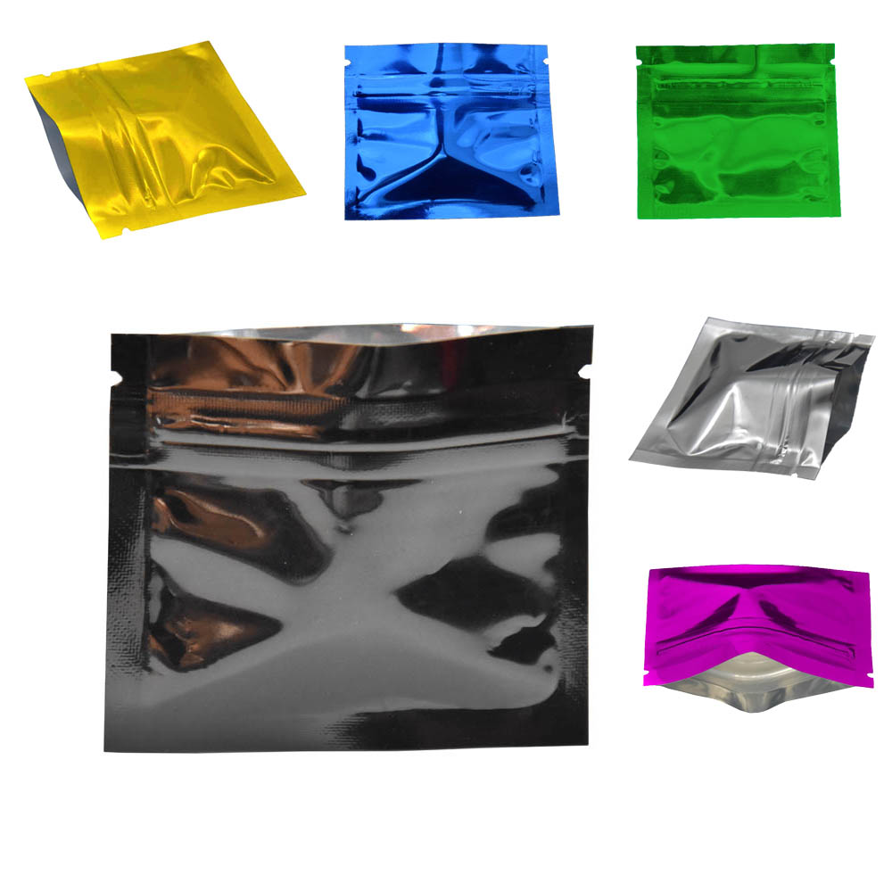 Food Storage Ziploc Bags - 100 pz colorato lucido foglio di