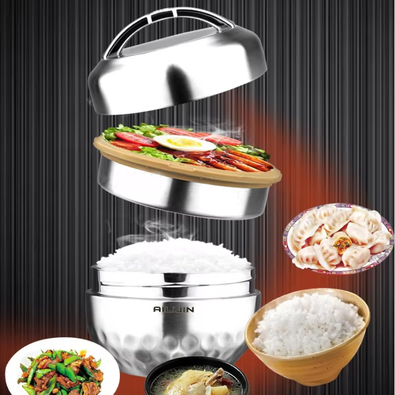 Food Storage Underground - Double Laye Keep Thermos Lunch Box