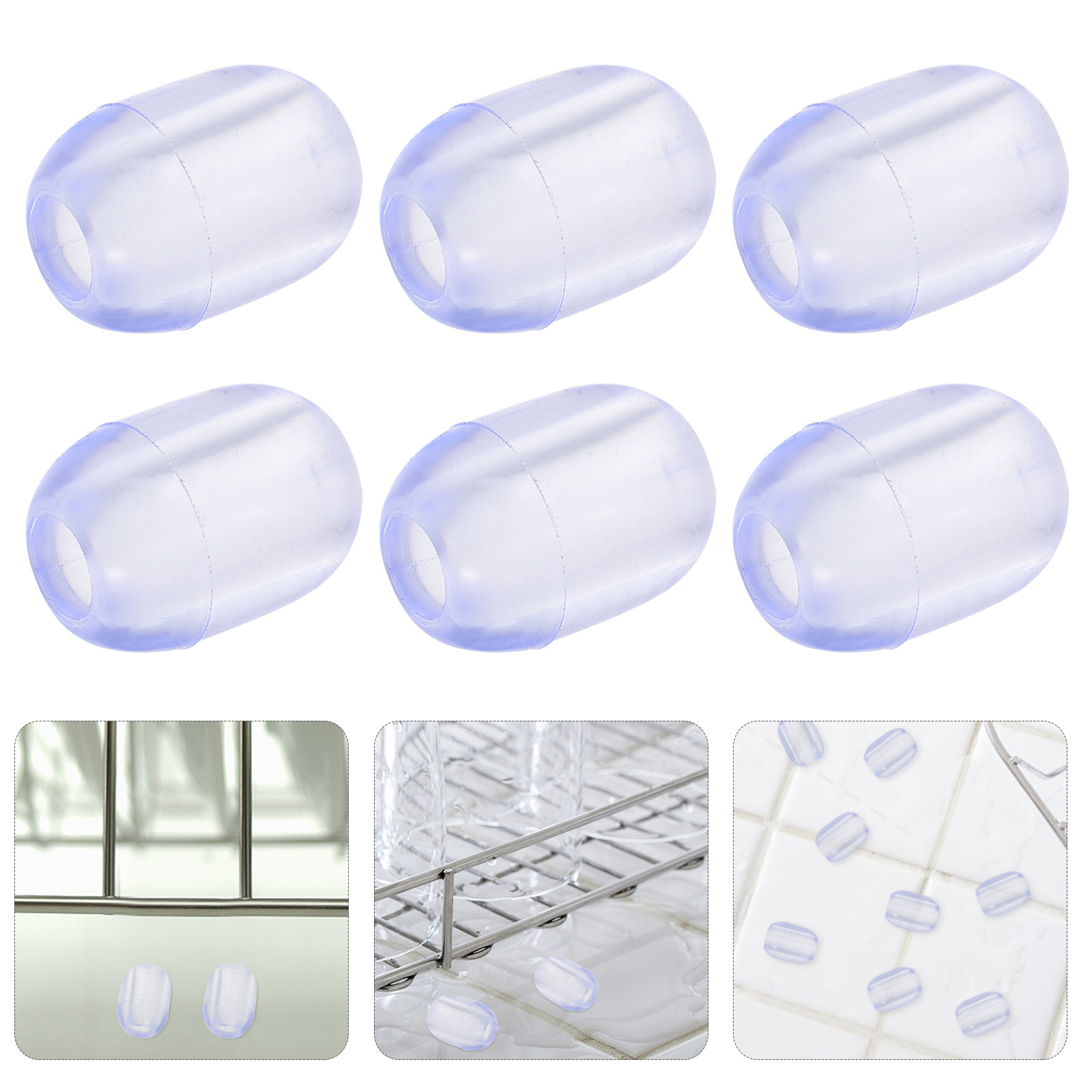 Food Storage Vegetables - 10 Pezzi Protezioni in Gomma Antiscivolo
