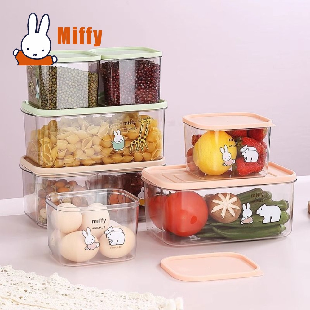 Food Storage No Pantry - Contenitori per Alimenti Kawaii Miffy, Carini