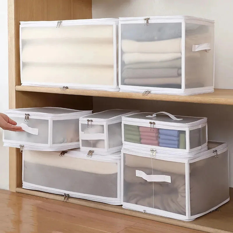 Food Storage With Lock - Scatola portaoggetti multiuso trasparente per dormitorio