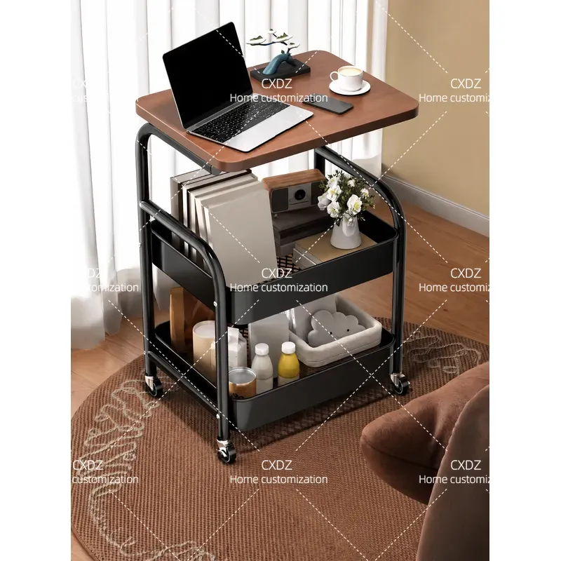 Food Storage Medieval - Carrello portaoggetti stile medievale rimovibile, tavolino