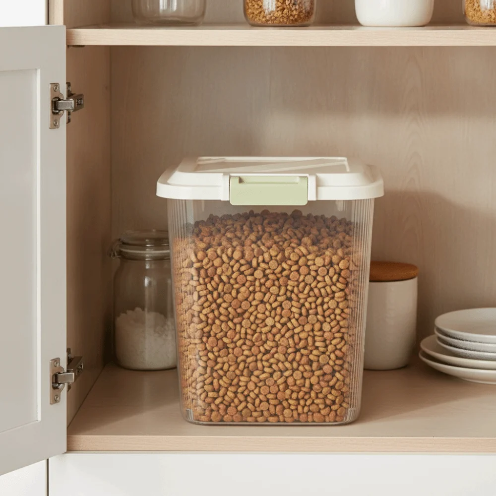 Food Storage With Wheels - Contenitore per Riso Resistente agli Insetti