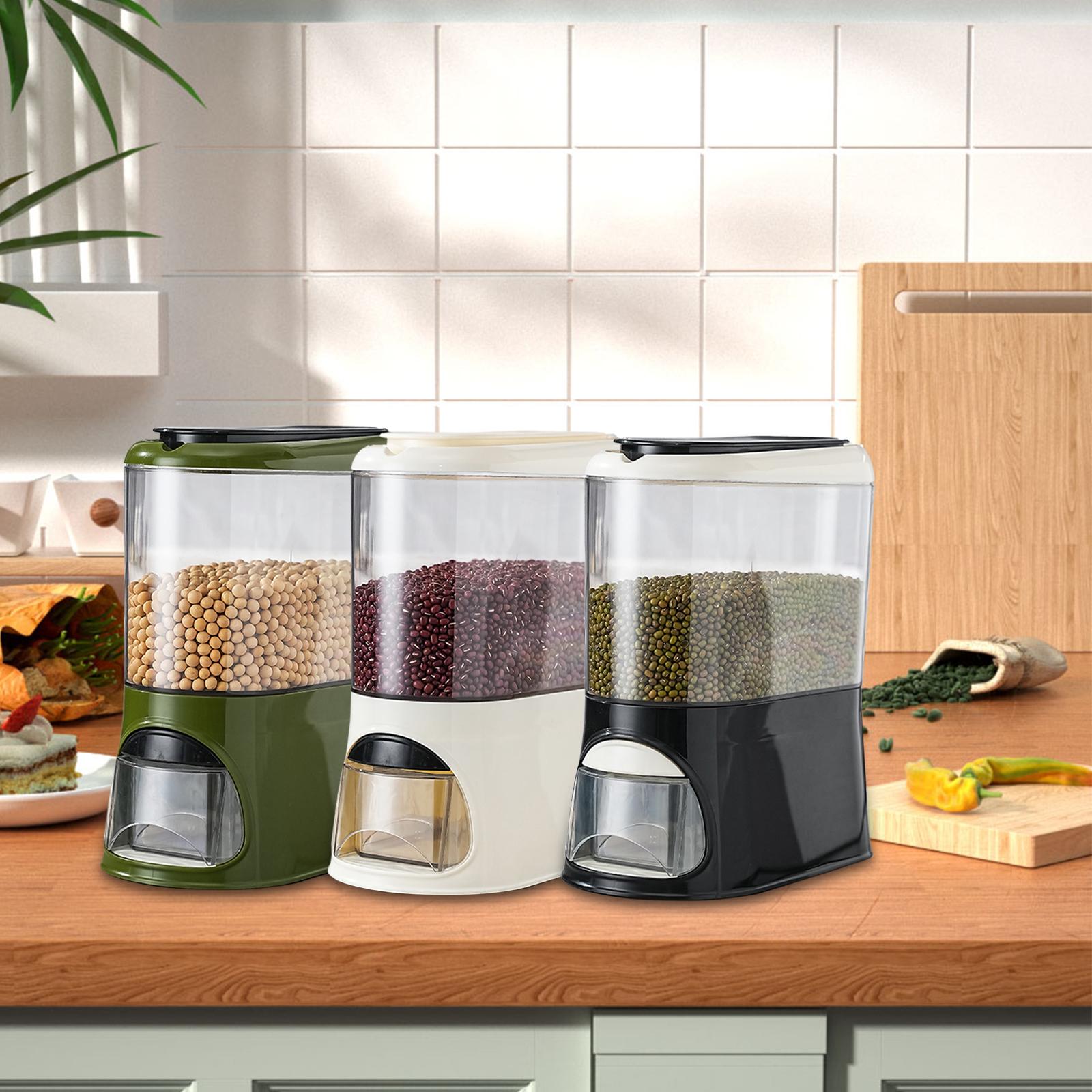 Food Storage Moms - Contenitore per Riso con Coperchio Rimovibile,