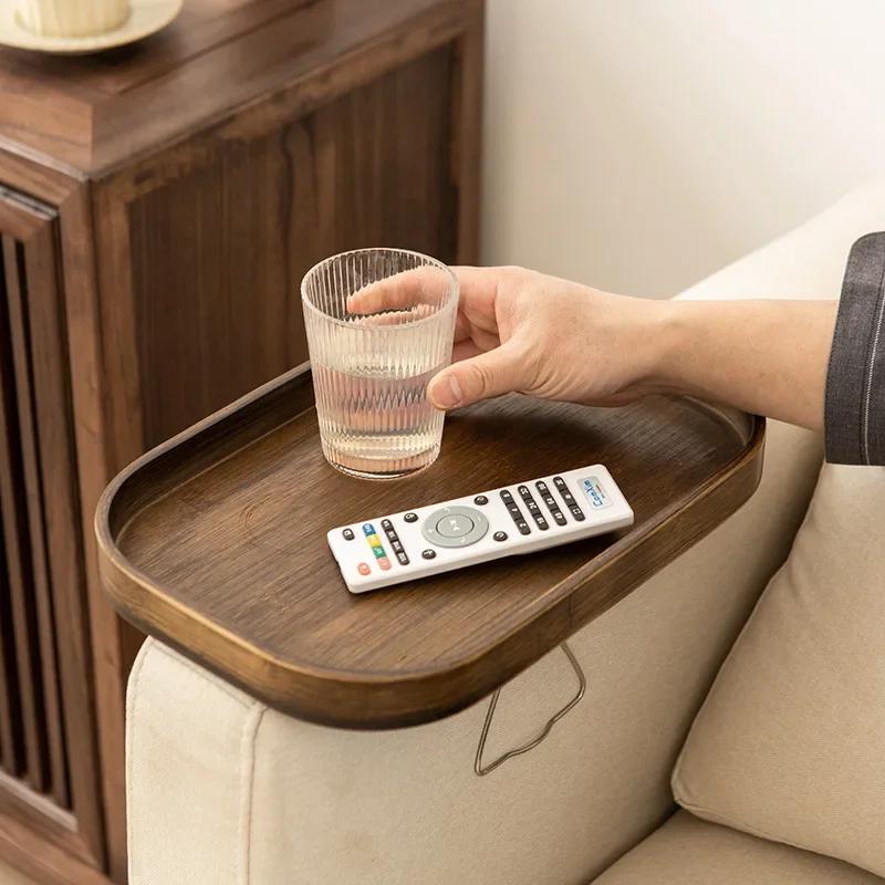 Food Storage Table - Tavolino da Divano con Clip, Vassoio