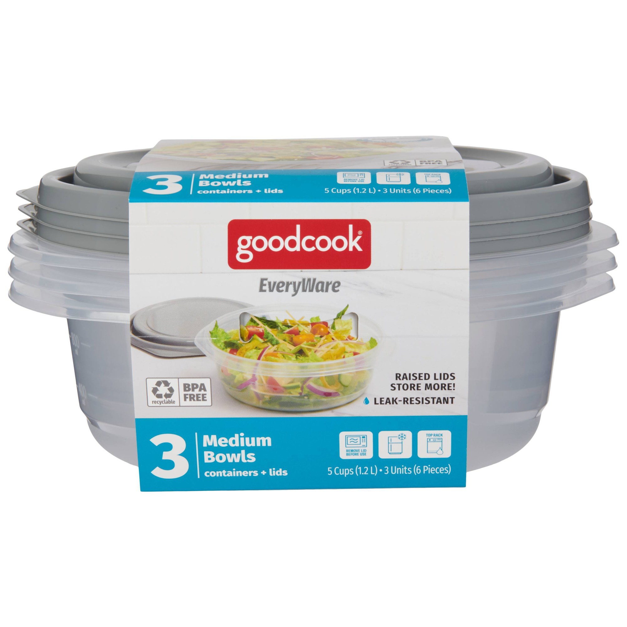 6 Contenitori Rotondi per Alim - Food Storage Prep Containers recensione e prezzo