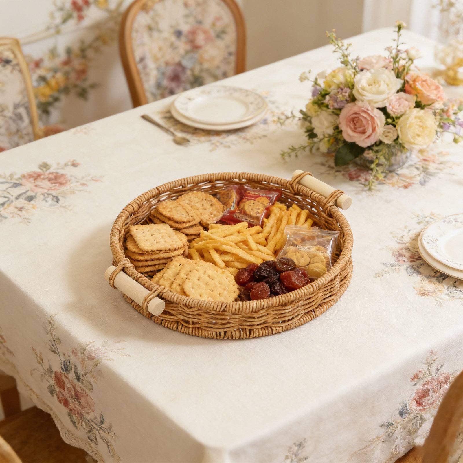 Cestino per Pane in Rattan Sin - Food Storage Table recensione e prezzo