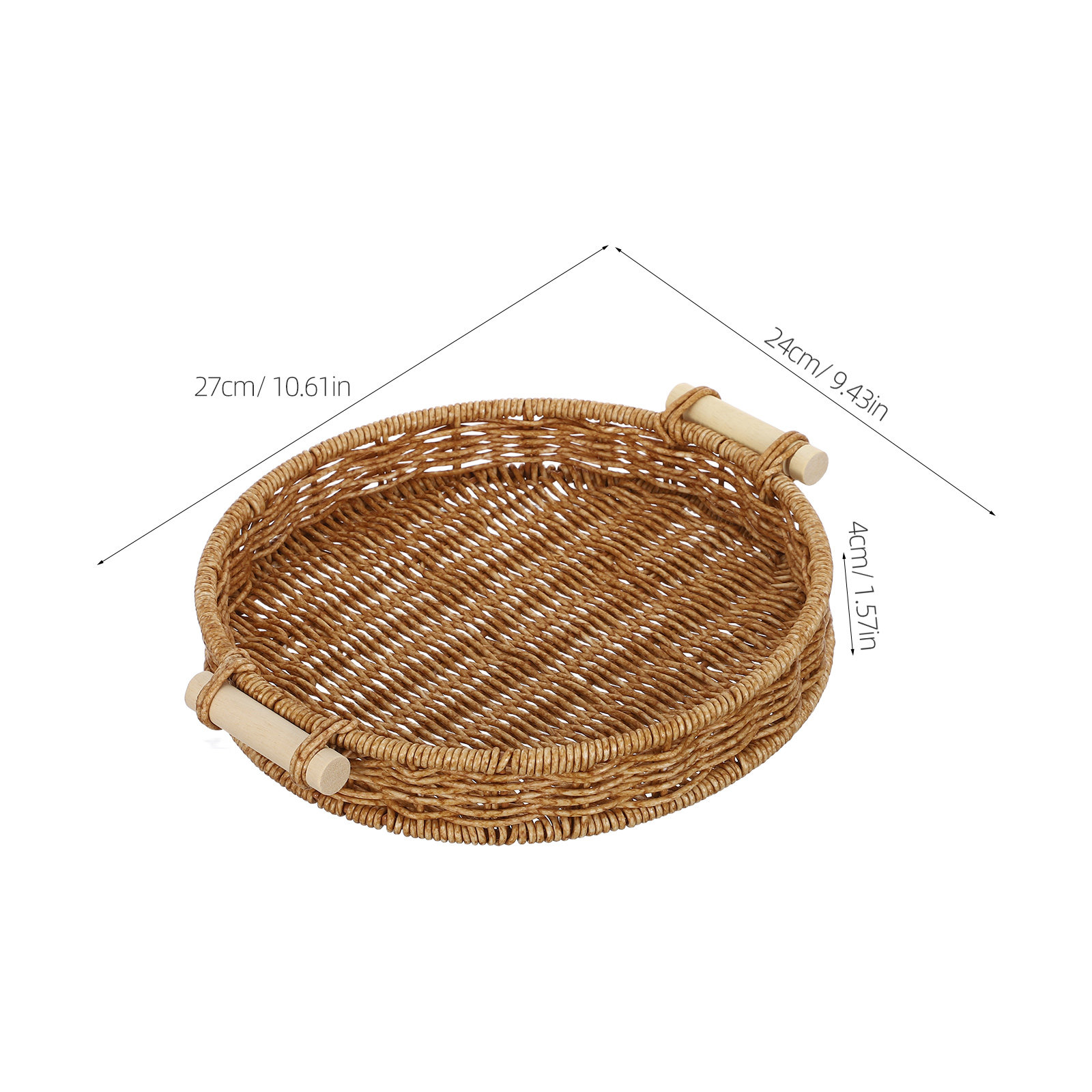 Cestino per Pane in Rattan Sin - Food Storage Table recensione e prezzo