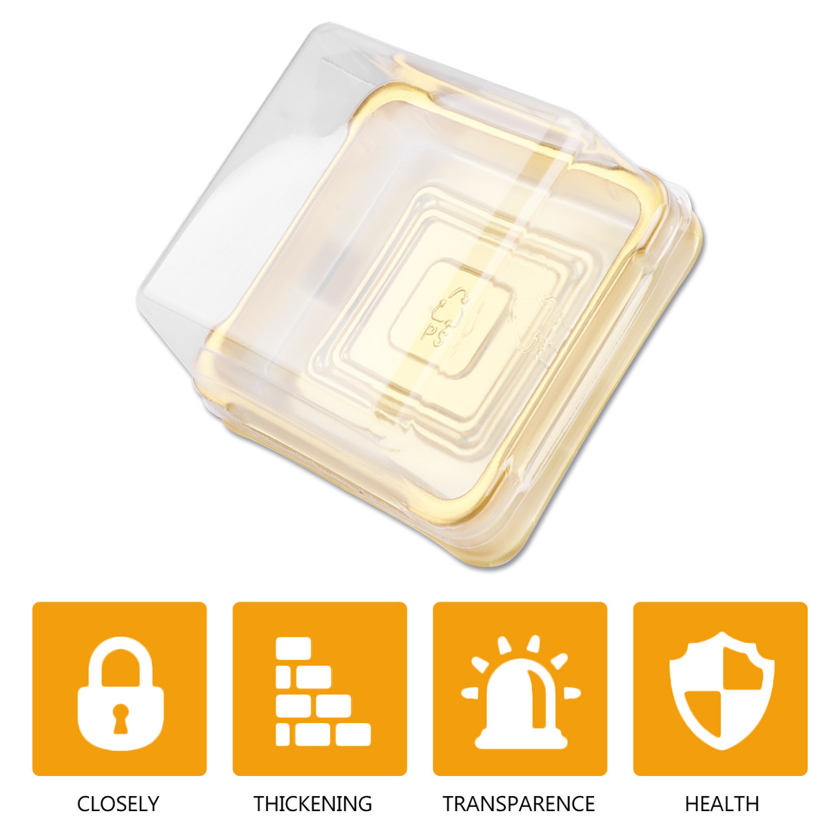100 Pezzi Contenitori per Tort - Food Storage Boxes With Lids recensione e prezzo