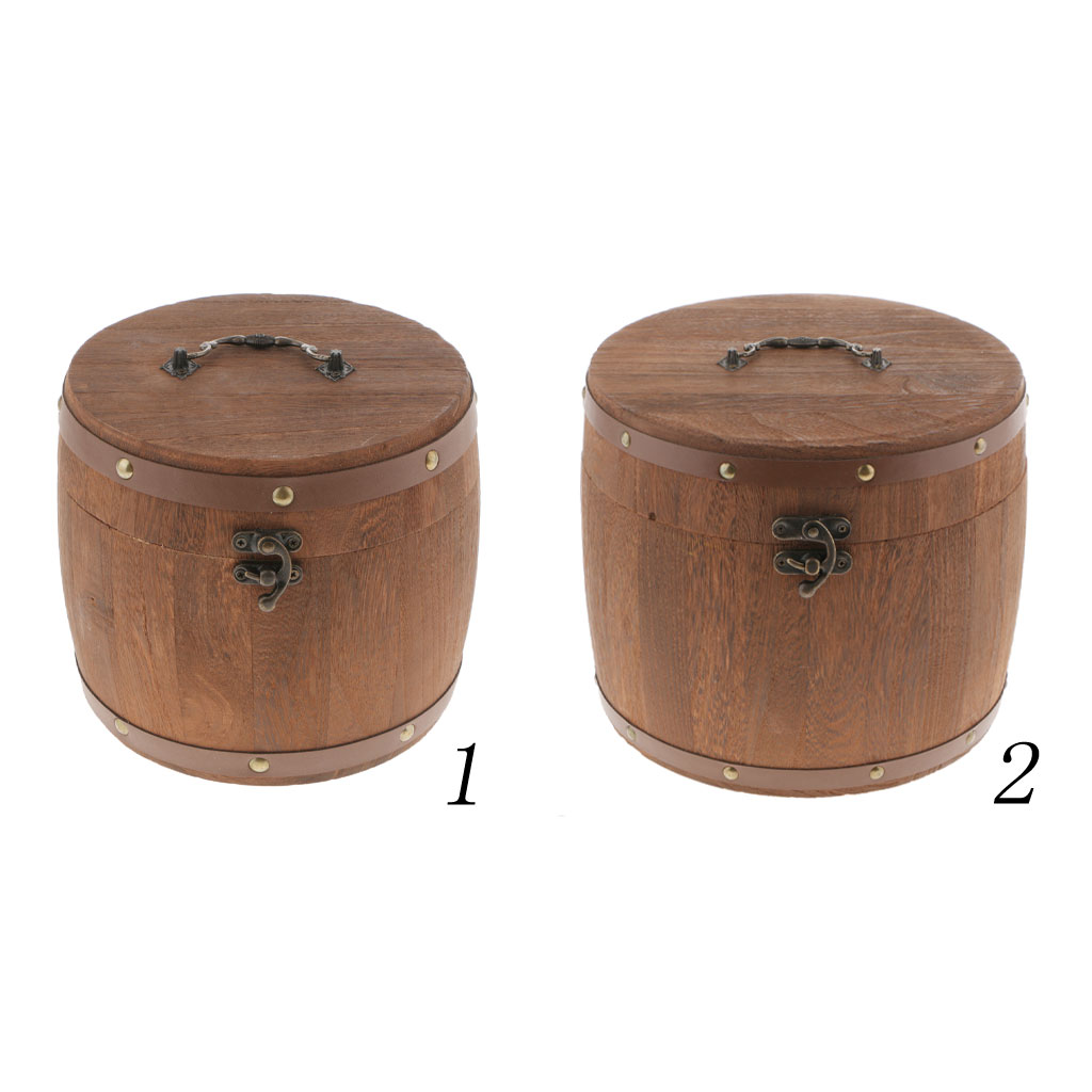 Contenitore per Tè in Legno, B - Food Storage Jars With Wooden Lids recensione e prezzo