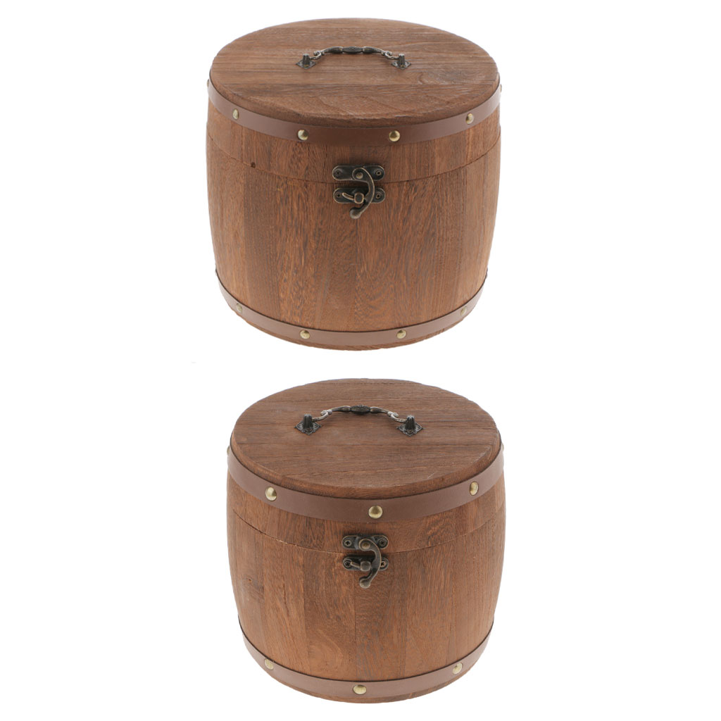 Contenitore per Tè in Legno, B - Food Storage Jars With Wooden Lids recensione e prezzo
