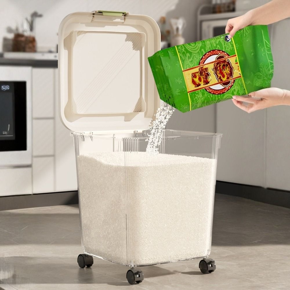 Contenitore per Riso Anti-Inse - Food Storage With Wheels recensione e prezzo