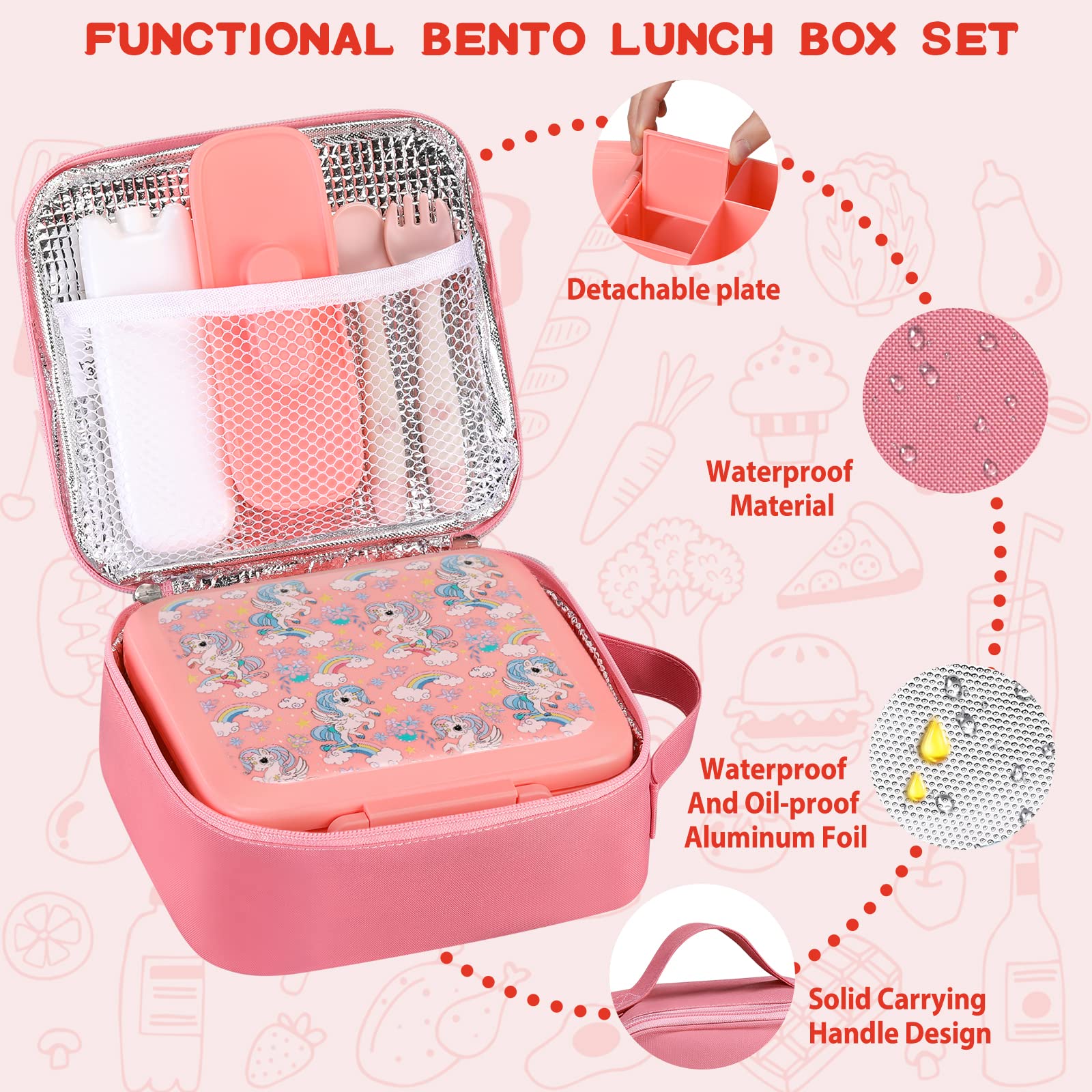 Bento Lunch Box per bambini Co - Food Storage Vacuum Seal Bags recensione e prezzo