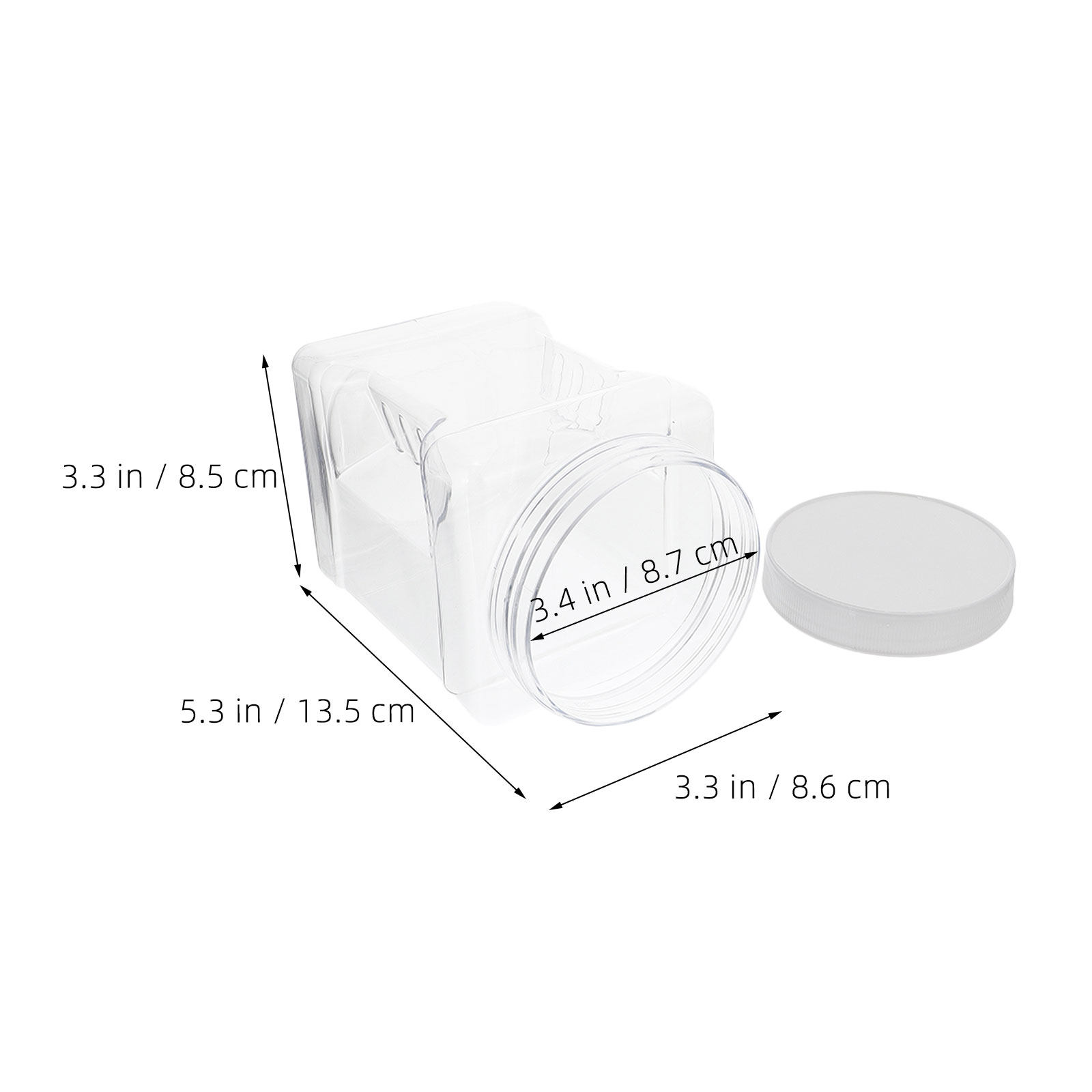 6 Contenitori Quadrati Traspar - Food Storage Container recensione e prezzo