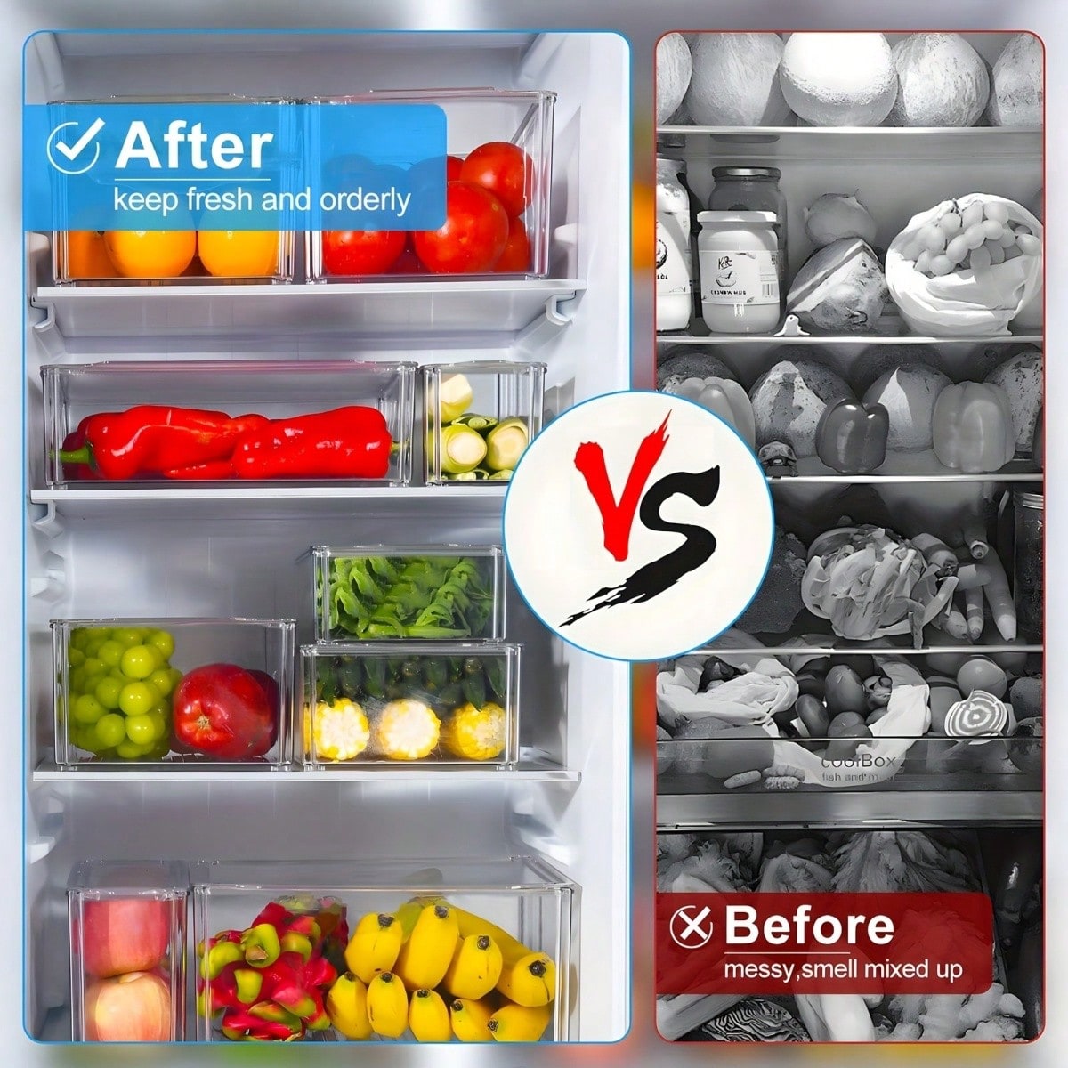 Set di 7/14 Contenitori Impila - Food Storage Vegetables recensione e prezzo