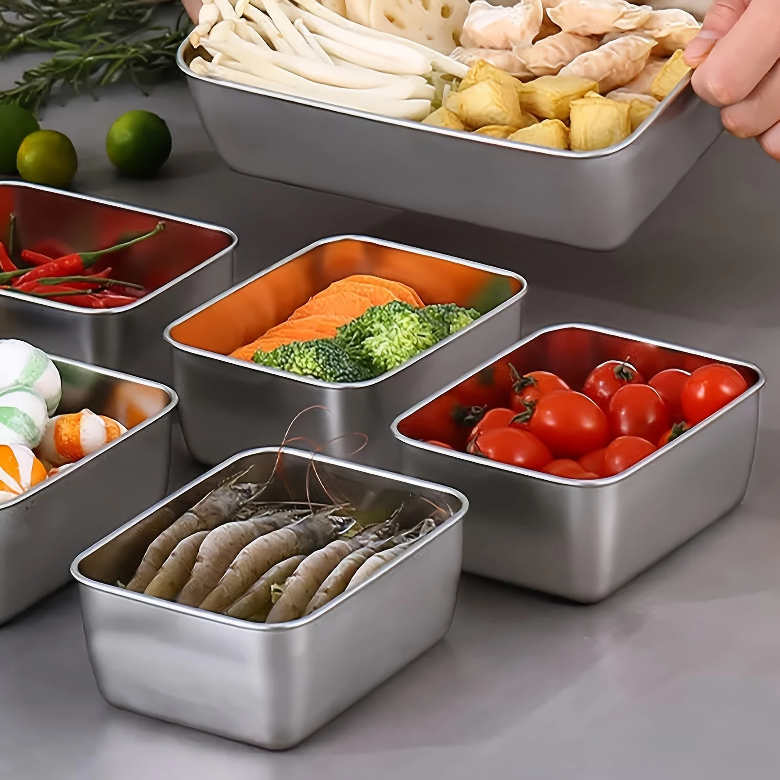 Set di contenitori per aliment - Food Storage Aluminum recensione e prezzo