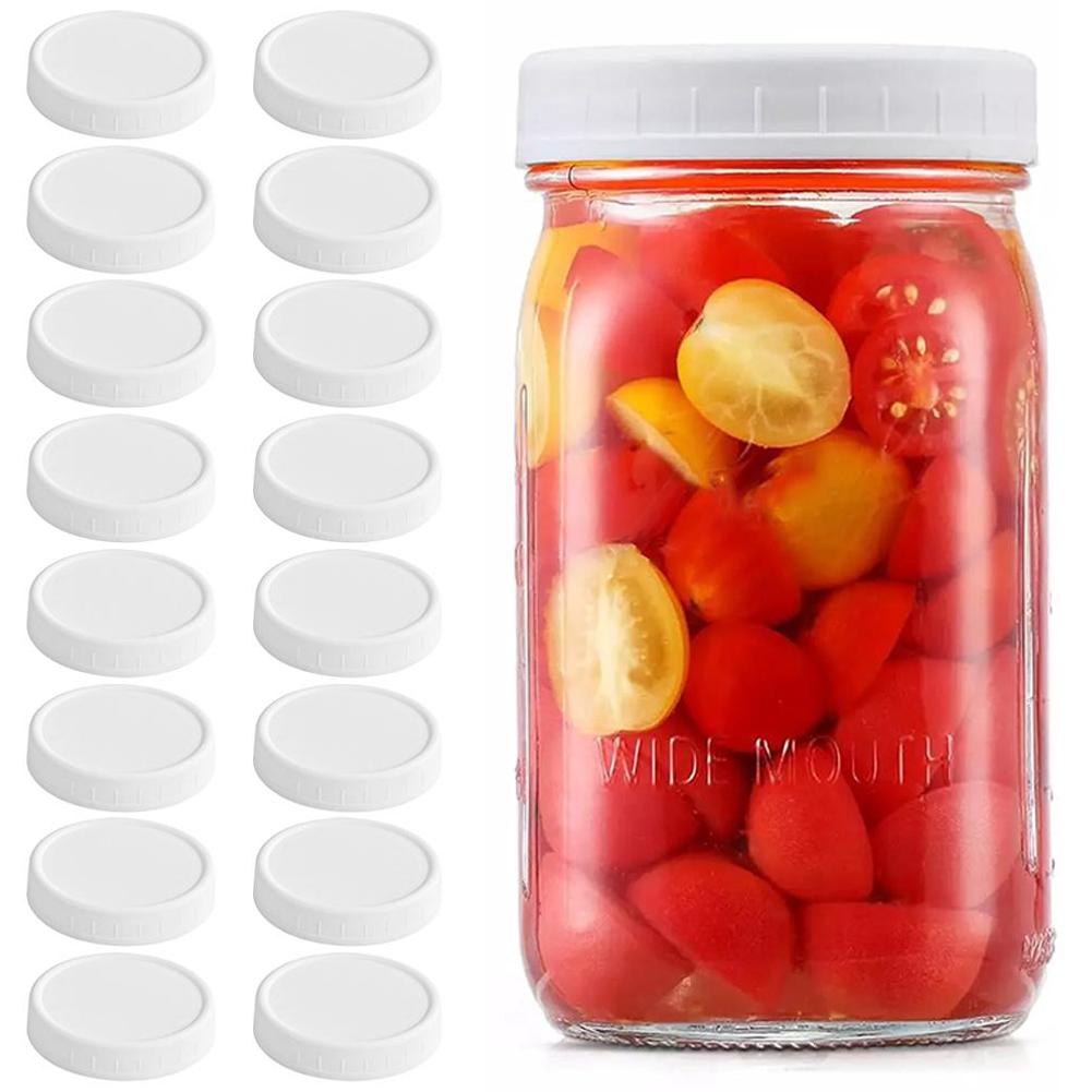 1/16 Pezzi Coperchi Riutilizza - Mason Jar Wide Mouth recensione e prezzo