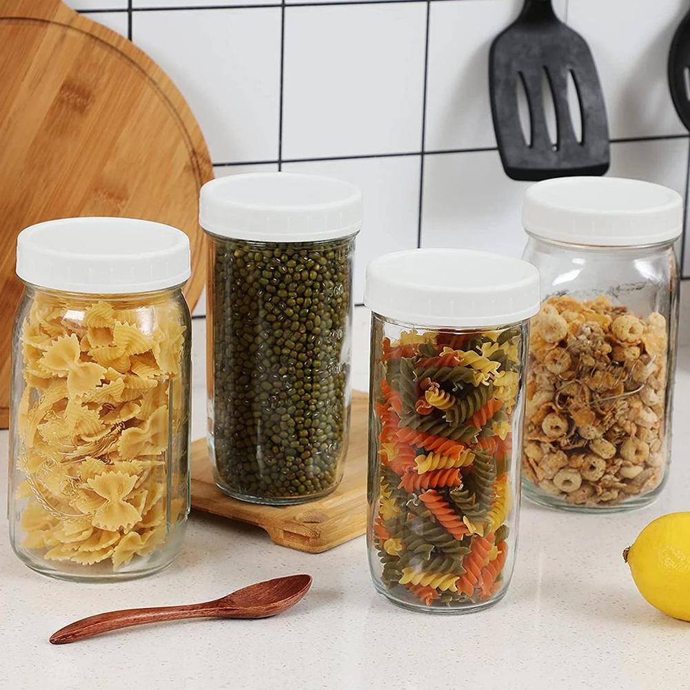 1/16 Pezzi Coperchi Riutilizza - Mason Jar Wide Mouth recensione e prezzo