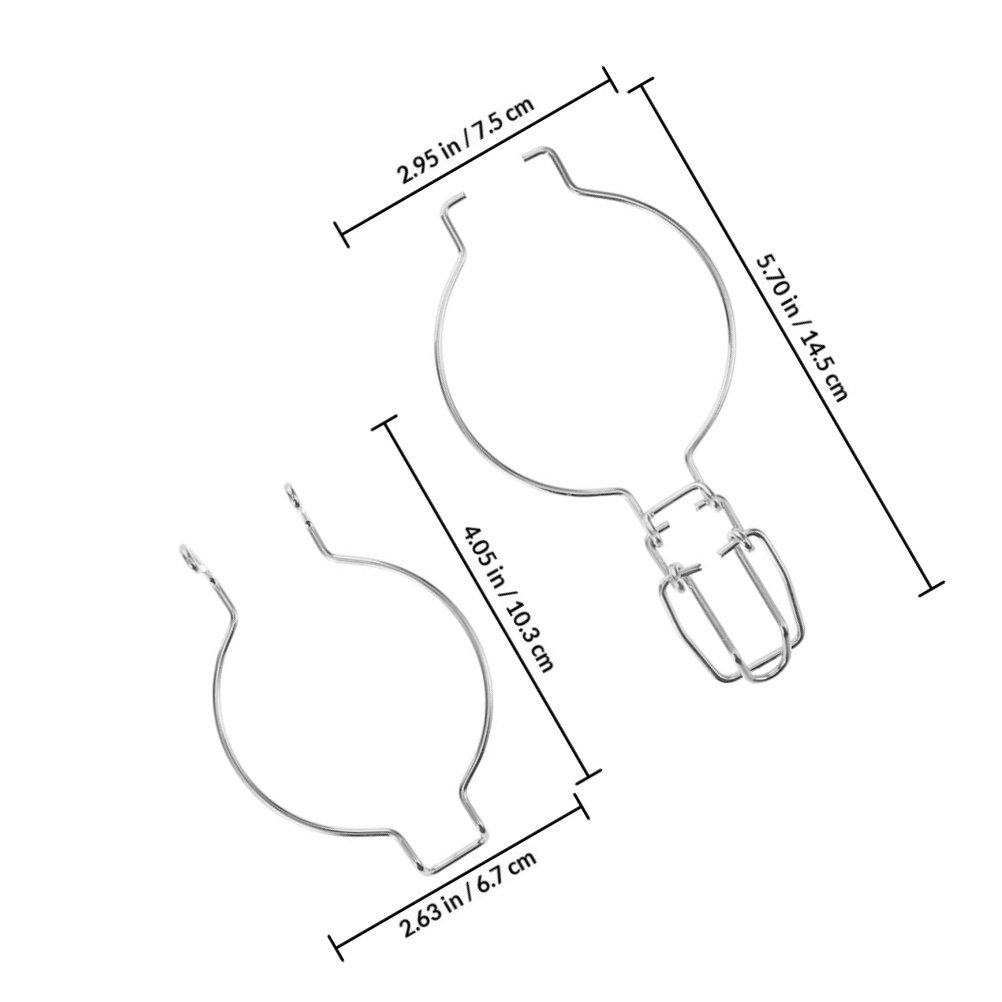 4 Pezzi di Clip a Molla in Acc - Mason Jar Wide Mouth recensione e prezzo
