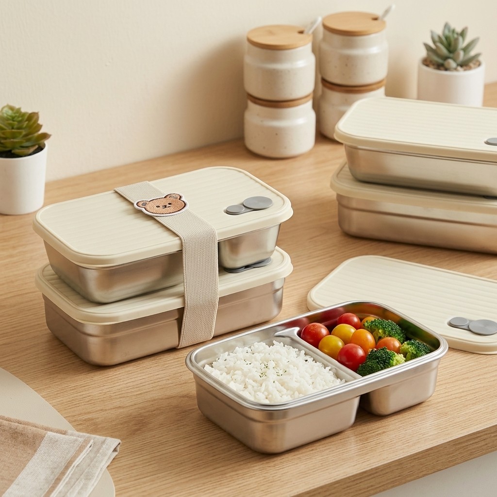 Contenitore per Pranzo in Acci - Food Storage Prep Containers recensione e prezzo