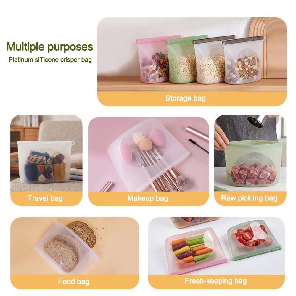 Sacchetto in Silicone per Cons - Food Storage Ziploc Bags recensione e prezzo