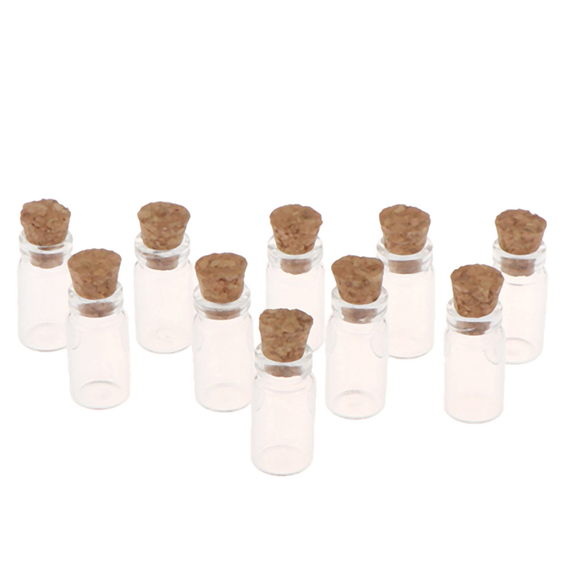 10 Pezzi Barattoli in Vetro in - Food Storage Jars With Wooden Lids recensione e prezzo