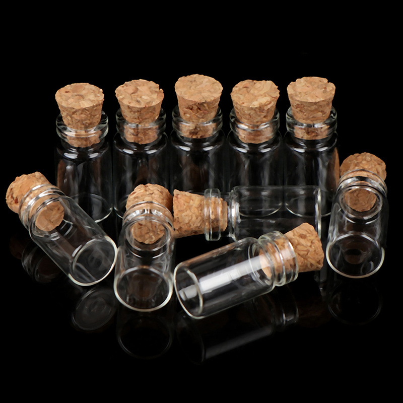 10 Pezzi Barattoli in Vetro in - Food Storage Jars With Wooden Lids recensione e prezzo