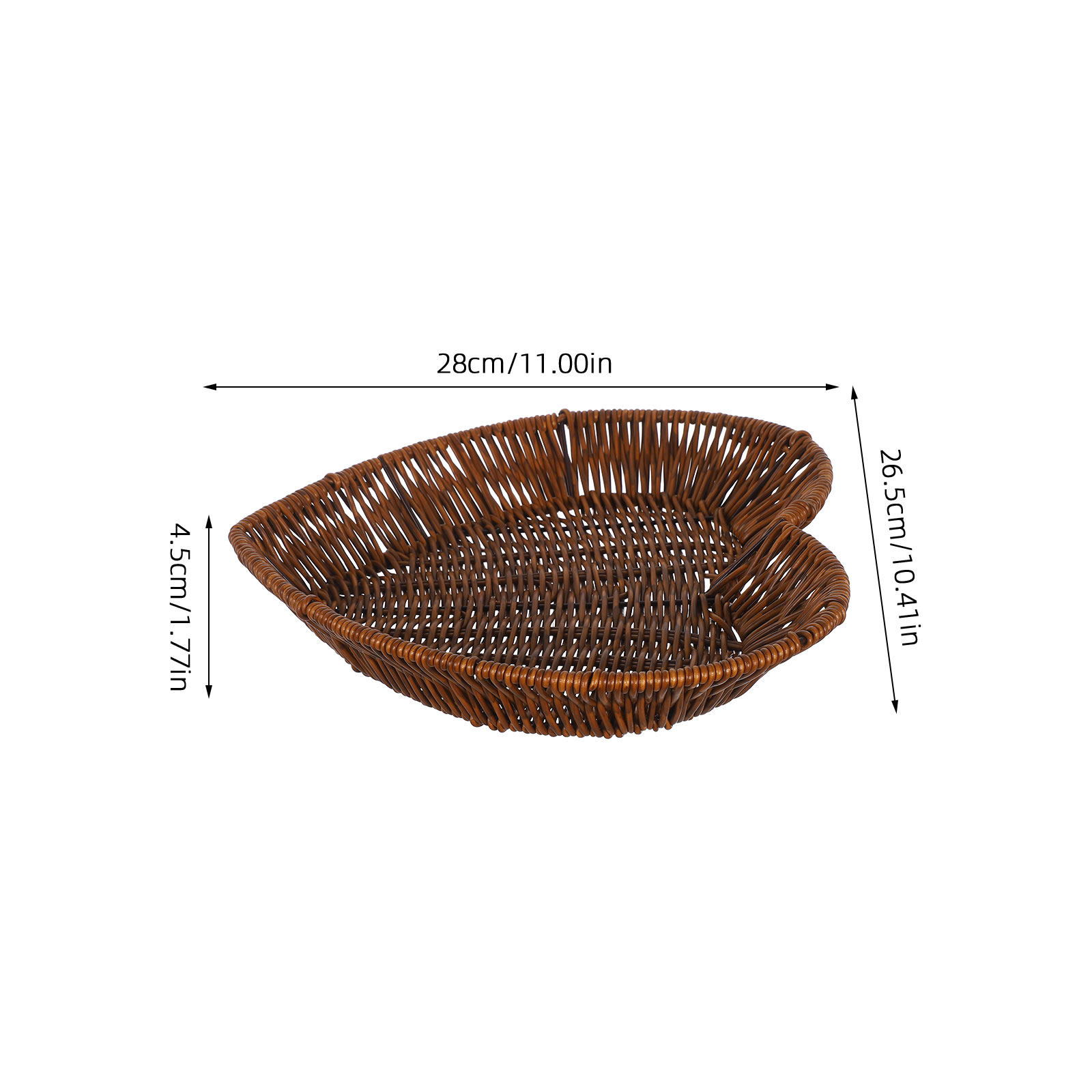 2 cestini in rattan a forma di - Food Storage Vegetables recensione e prezzo