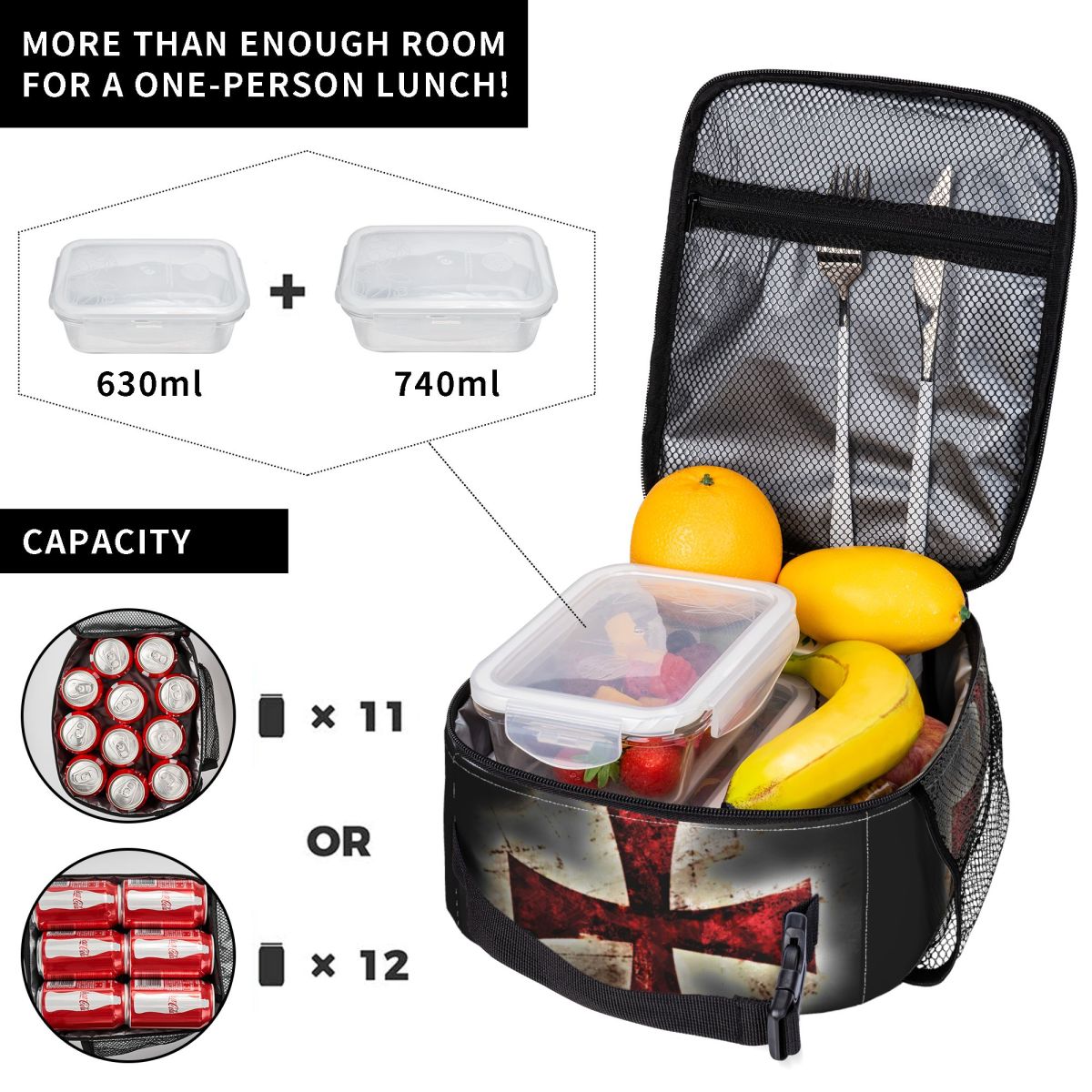 Cavaliere Templario Gerusalemm - Food Storage Medieval recensione e prezzo
