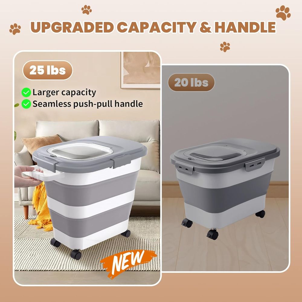 Contenitore Ermetico per Cibo  - Food Storage With Wheels recensione e prezzo