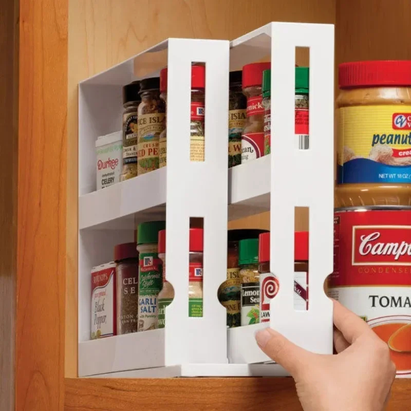 Porta spezie girevole a 2 live - Food Storage Shelving recensione e prezzo