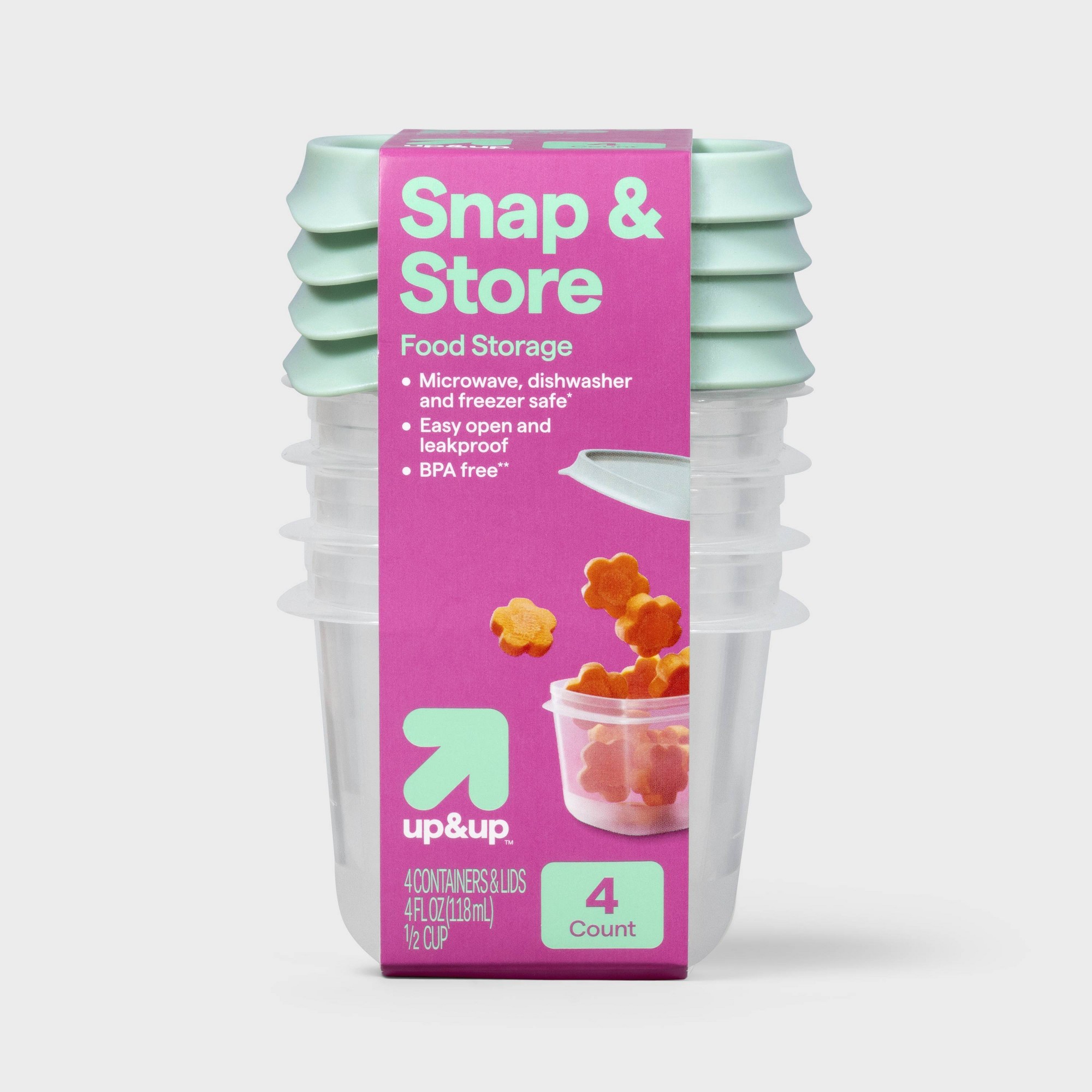 Contenitori per alimenti da 4  - Food Storage Prep Containers recensione e prezzo