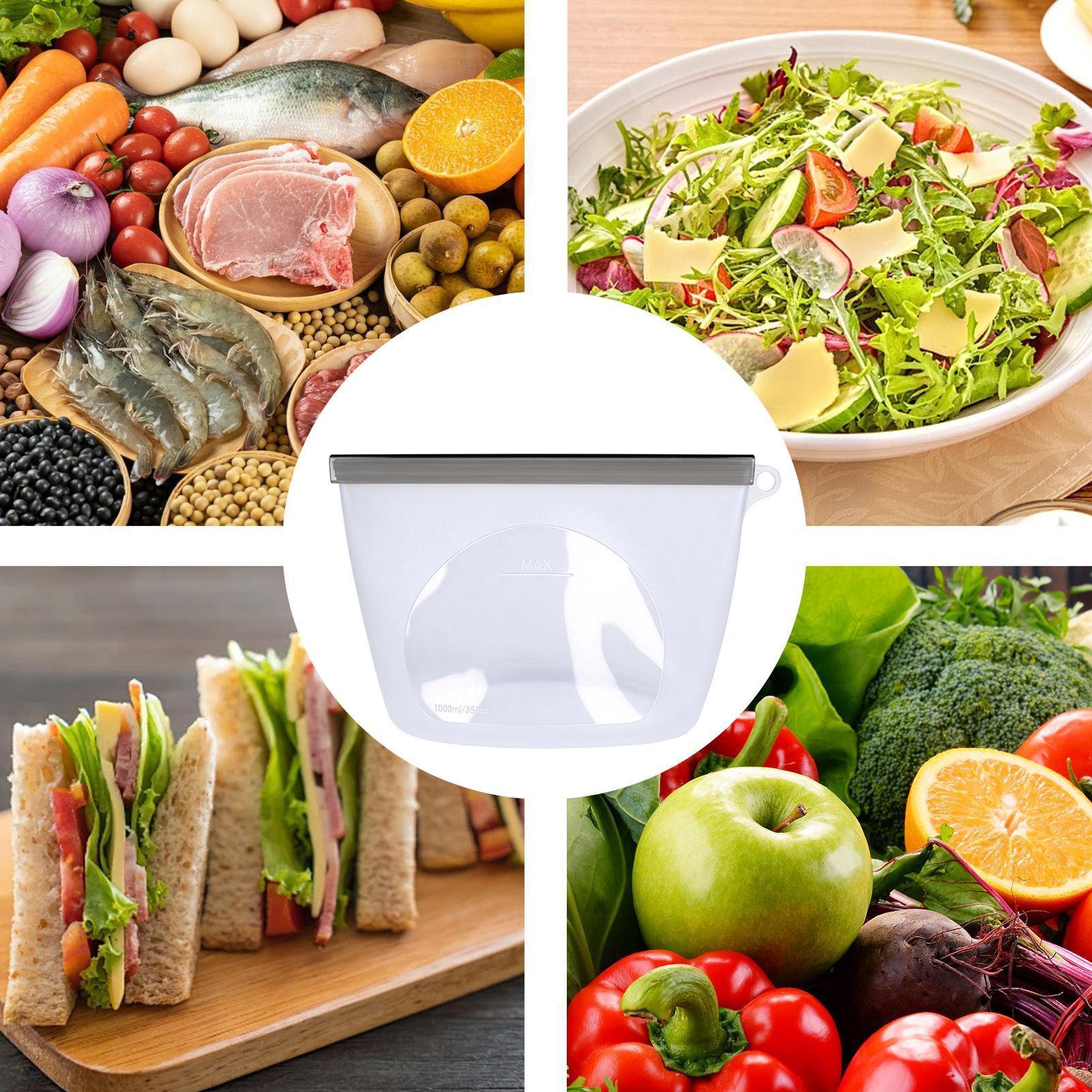 Sacchetti riutilizzabili per l - Food Storage Ziploc Bags recensione e prezzo