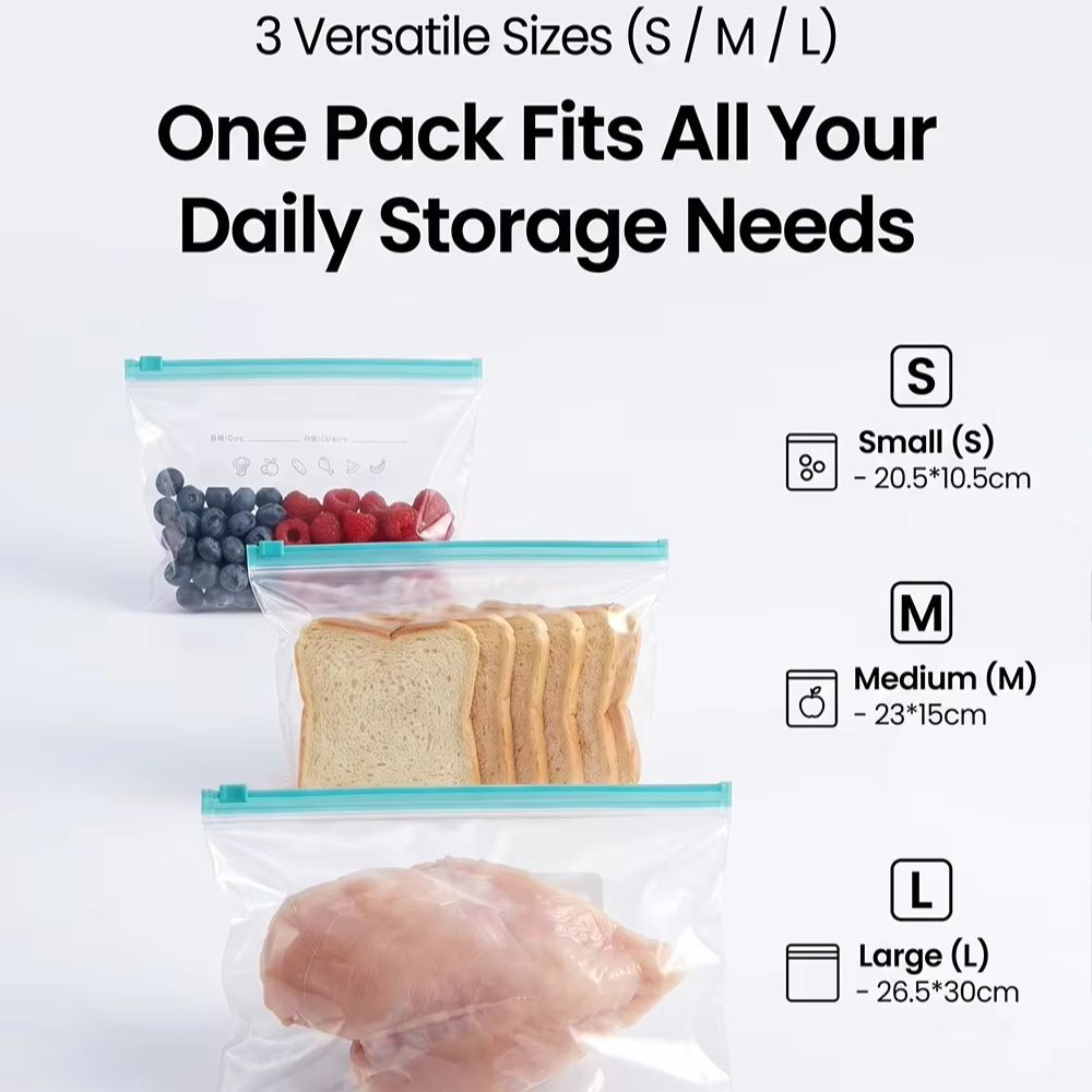 Sacchetti conservazione alimen - Food Storage Ziploc Bags recensione e prezzo