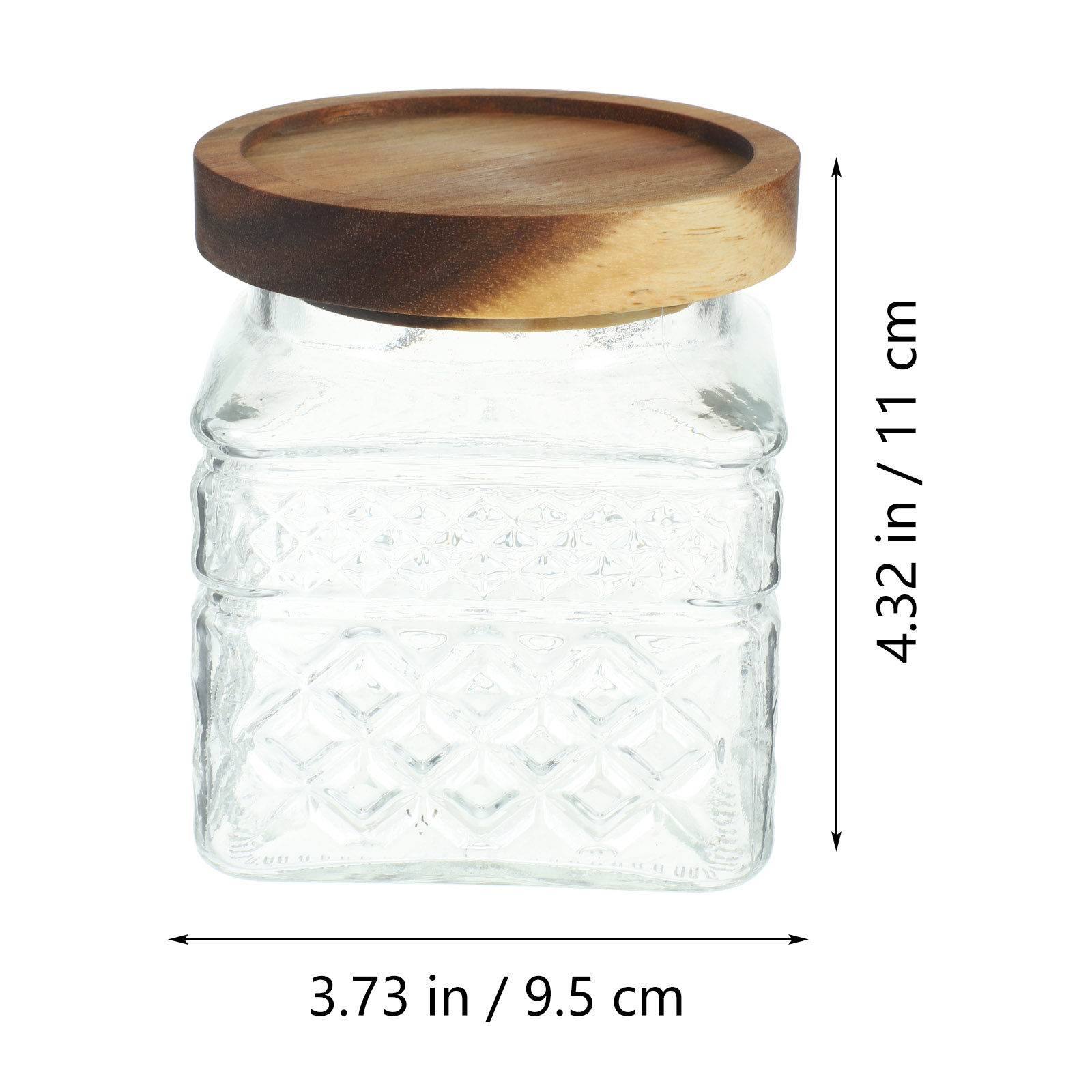Barattolo in Vetro per Conserv - Food Storage Jars With Wooden Lids recensione e prezzo